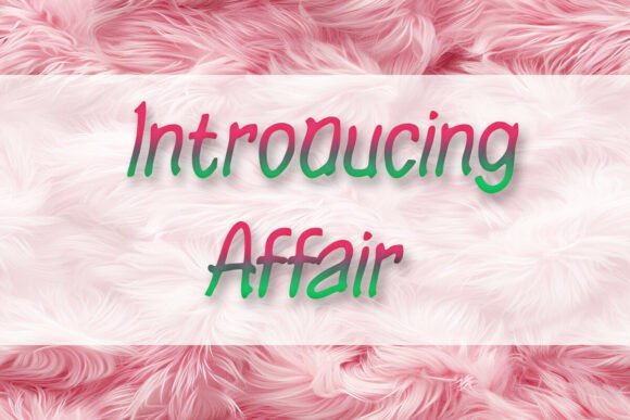 Affair: A Script Amp Font for Handmade Fonts