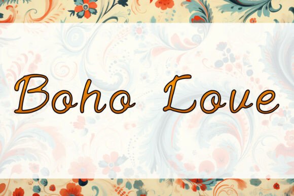 Boho Love Fonts: A Script Amp Review for Crafters