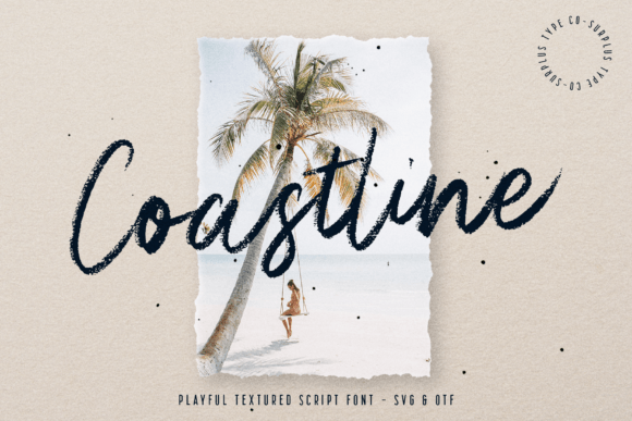 Coastline Fonts: Script Amp for Local Branding