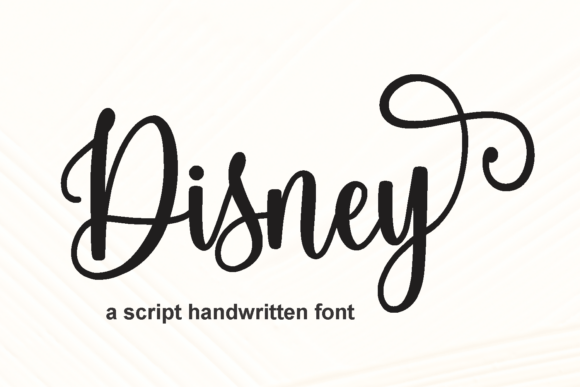 Disney Font Review: A Whimsical Script for Embroidery