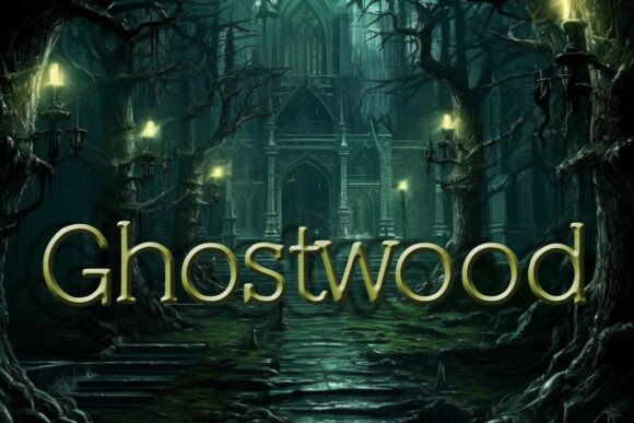 Ghostwood: A Bold Display Font for Creative Design