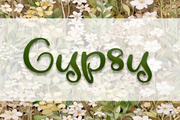 Gypsy Fonts Review: A Script Amp Gem for Crafters