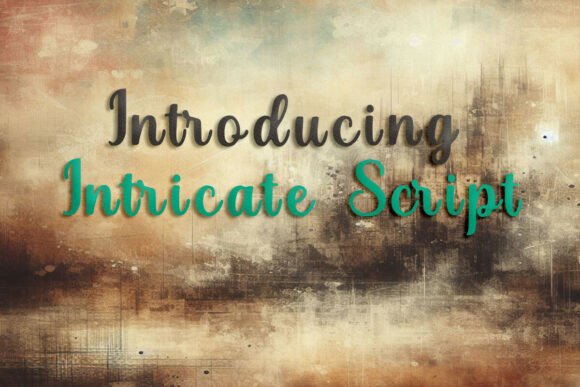Intricate Script: Elegant Fonts from Script Amp