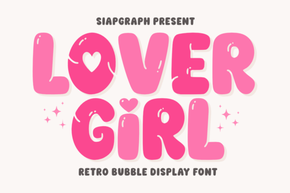 Love Girl Display Fonts: A Retro Seller's Review
