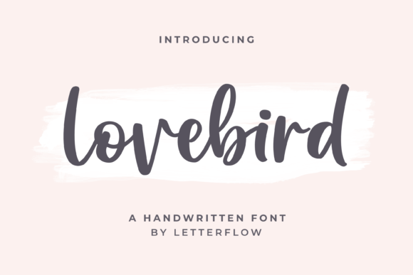 Lovebird Font Review: A Modern Script for Embroidery Projects
