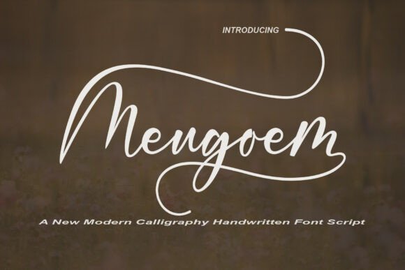 Meugoem: Elegant Script Amp Fonts for Branding