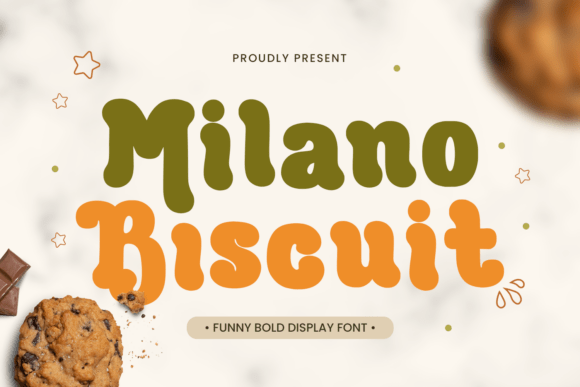 Milano Biscuit: Playful Display Fonts for Branding