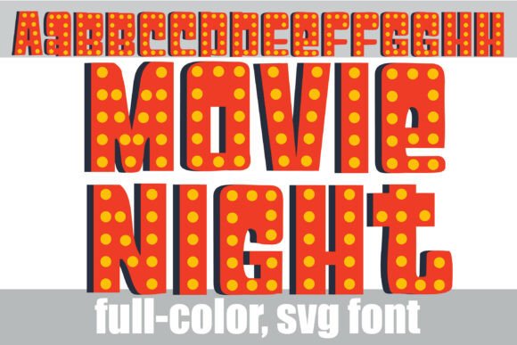 Movie Night: Bold Color Fonts for Modern Web Design