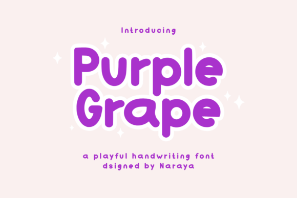 Purple Grape: Playful Script Amp Fonts for Brands