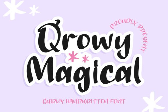 Qrowy Magical: Script Amp Fonts for Handmade Brands