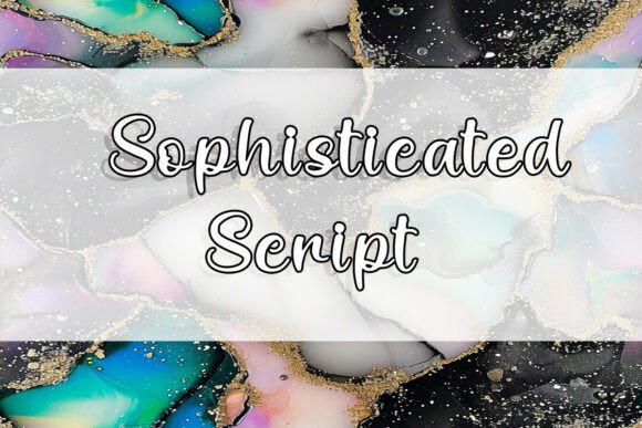 Sophisticated Script: Elegant Fonts from Script Amp