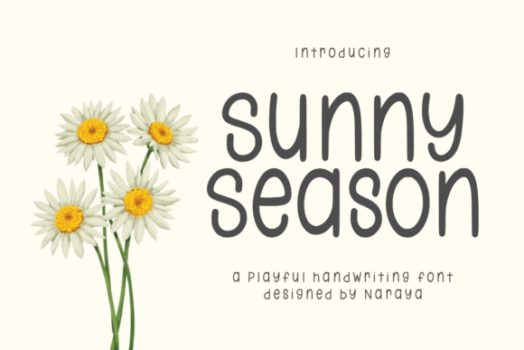 Sunny Season: A Playful Script Amp Font for Fonts