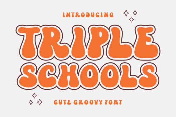 Triple Schools Fonts: A Bold Display for Modern Blogs