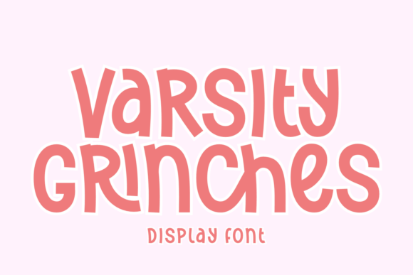Varsity Grinches: Bold Display Fonts for Sports